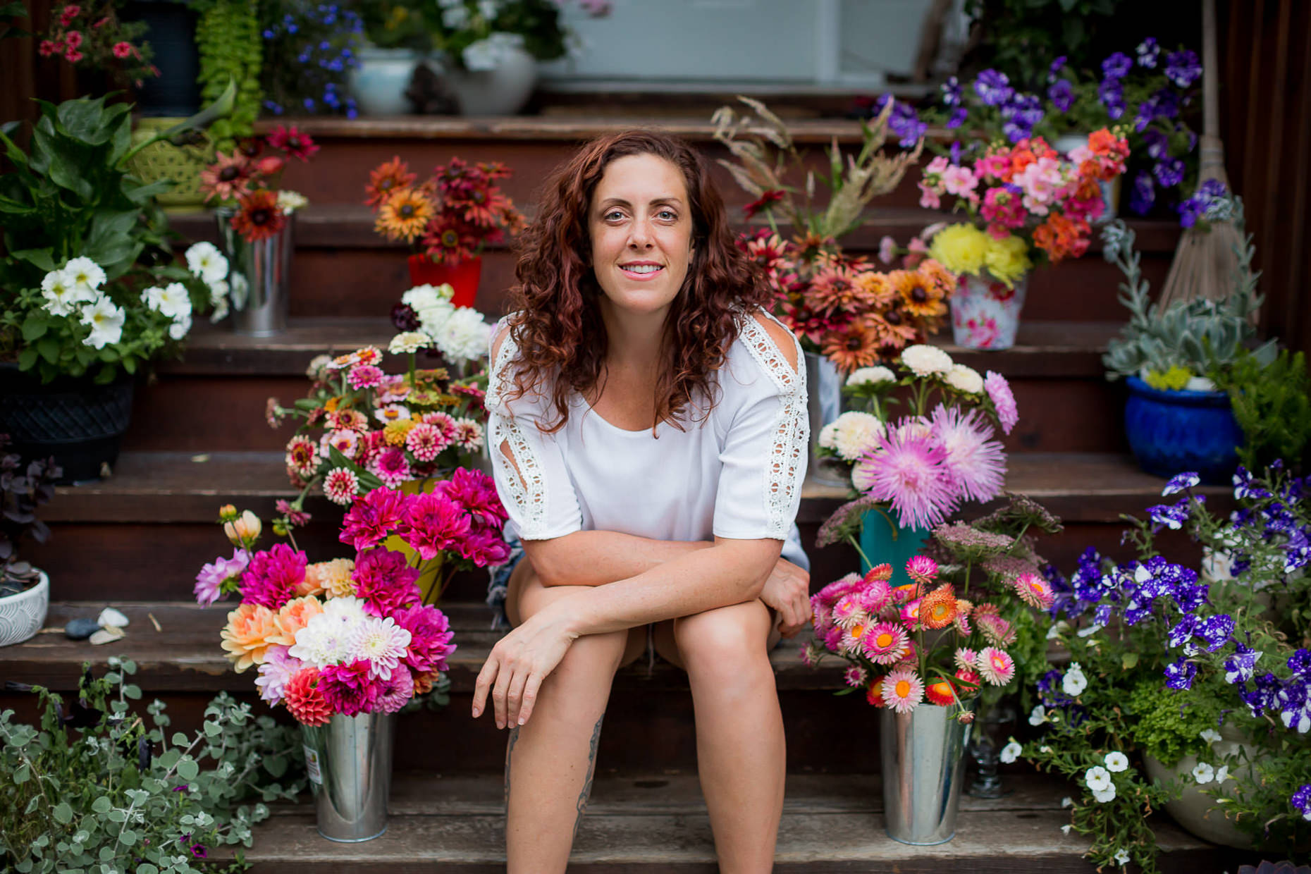 Squamish Lifestyle Photographer Flower Farmer Amanda Bagliore